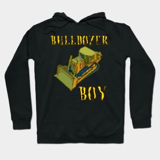 Bulldozer Boy For Kids and toddlers Hoodie